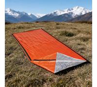 de Couchage Étanche Compact 18cm Réchauffement pour Rapide | Pèse seulement 150g, se plie en 18x13x4cm, tient dans à boîte à gants