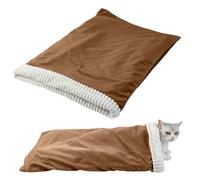 De Couchage Pour Chat, Tissu À Sec Rapide, 65x45x3cm, De Chat Auto-réchauffeur, Sac De Couchage À Animal De Compagnie Confortable, Facile À Nettoyer Et À Utiliser, Pour Les Animaux De Compagni