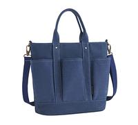 De Courses Pliable Animaux sac à main grande capacité sac à bandoulière petit sac carré Porte-cartes De Visite Pour Or Rose (Blue, One Size)