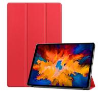 Lobwerk Étui fin pour tablette Lenovo Tab P11 Pro TB-XJ706F 11,5" avec fonction support et fonction veille automatique Rouge