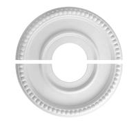 de couverture pour plafond - couvre-ventilateur de plafond - Panneau PU diamètre intérieur 10 cm externe 31,5 cm pour cave, installations scolaires, salle de théâtre, plomberie, trou