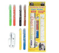 de croissance, de hauteur, autocollant de hauteur Doodling - Outil de mesure de croissance décoratif mépris pour la salle de jeux de la salle de classe