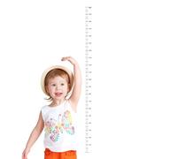 de croissance de l'enfant - Ruban adhésif pour la mesure de la hauteur, autocollant mural transparent amovible, règle imperméable | Balance de médecin pour chambre de bam