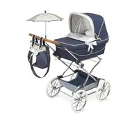 De Cuevas Toys Vintage Umbrella Reborn Car Gris