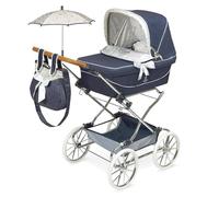 De Cuevas Toys Chariot pliable 82044 pour poupées Reborn avec parasol