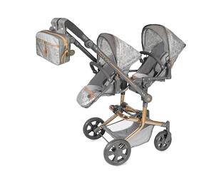 DE CUEVAS TOYS DeCuevas Cityx Poussette jumelle Pliante Multiposition 90877