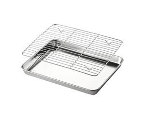 de cuisson | de cuisson avec | Grille de cuisson carrée en acier inoxydable | Pour la cuisson de barbecue, table d'extérieur, chariot, cour, porche, pelouse, jardin, cour