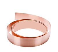 de cuivre métallique pur, 99.9% Pure Copper Sheet Roll High Purity Cu Metal Foil 0.15-0.2mm Thick 7-30mm Width Multiple Sizes(0.2x7mmx5meter)