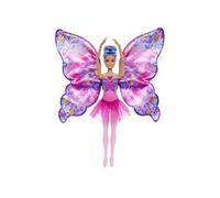 BarbieDe Danseuse a PapillonPoupée transformation 2 en 1 HXJ10