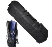 De De Avec Roulettes, De Pour Club De,Housse De Noire Robuste - Sacs De Transport Légers Et Imperméables Pour Clubs De Avec Roulettes, Grand De P