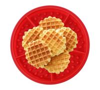 de de cuisson antiadhésive - à gaufres en silicone, machine à chocolat et biscuits | en Silicone pour gaufrier noir, rouge, gris, rose, vert, violet, machine à chocolat et bis