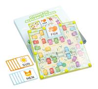 De De Labyrinthe Magnétique en Alphabet, De Stationnemsent De La D'aimant, Fine Motor Skills Development Board | Maze D'alphabet d'apprentissage