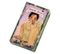 de de tarot, cartes de divination anglaise pour débutants, de lecture Oracle avec significations symboliques, design mystique enchanteur, de prédiction spirituelle pour , fêtes