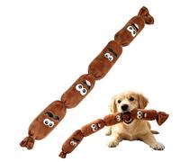 De Dentition Pour Chiots Peluche Interactive Douce En Forme De Saucisse | Jouet saucisse réaliste pour animal Pour Intérieur Maison Chambre Bureau Extérieur Patio