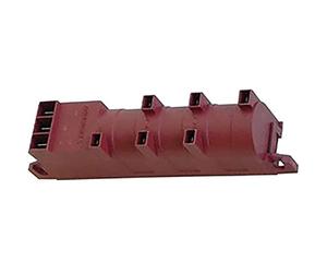 De Dietrich Allumeur 6 Points Four Électrique Noir Intégré Acier Inoxydable