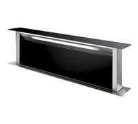 De Dietrich DHD7261B - Hotte - Courant descendant - largeur : 118 cm - profondeur : 34 cm - evacuation & recyclage