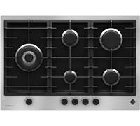De Dietrich DPE4729XF, Cuisinière à gaz Platinum, Inox/black