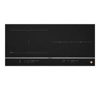 De Dietrich DPI7766XP - Fascination Collection - table de cuisson à induction - 4 plaques de cuisson - Niche - largeur : 90 cm - profondeur : 49 cm - noir Noir G