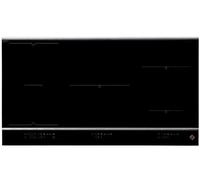 De Dietrich DPI7966XS - Table de cuisson à induction - 5 plaques de cuisson - Niche - largeur : 90 cm - profondeur : 49 cm - noir