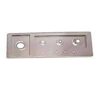 DE DIETRICH - plaque d'atre inox pour table de cuisson DE DIETRICH