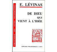 De Dieu qui vient à l'idée - Emmanuel Levinas - Vrin - Poche - Essai