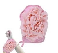 de douche exfoliant doux en forme de patte de chat - Éponge en luffa, de douche élastique, éponge de bain, exfoliant pour apaiser et nettoyer votre peau