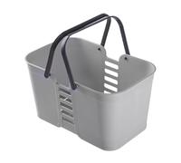 de douche - Organisateur de beauté de rangement portable pour salle de bain spa, fournitures à cheveux avec poignée Easy Carry, bac de rangement léger pour cosmétiques, articles de toilette, pr