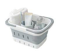 de Douche pour Dortoir,Spa Pliable Avec Poignée,Organisateur Salle De Bain Multifonction Pour Camping Car Étudiant Salle De Sport Maison | Caravane Maison Dortoir Camping Université Appartement Bébé A