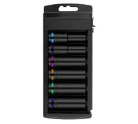 de douilles longues Kit d'métriques à six pans et clé rallongée à code | Coffret de Douilles à Entraînement Allongé pour garage atelier mécaniciens dépannage routier