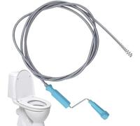 de Drainage - Manivelle Nettoyage Conduits | Déboucheur Évier et Toilette | Outil Flexible Manganèse avec Poignée PP 1,4-2,6m Longueur