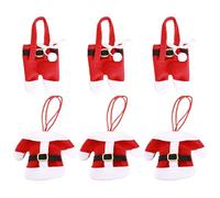 de étuis pour argenterie Yuletide - Enveloppes Merry Festival, étuis décoratifs pour fourchettes de table, sacs pour ornements de Noël | Le style joyeux en PVC enrichit les présentoirs de fête