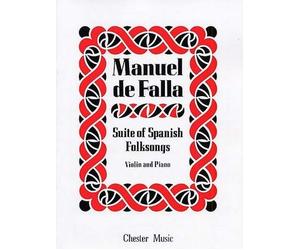 De Falla: Suite Populaire Espagnole. Partitions pour Violon, Accompagnement Piano