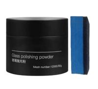 De Fenêtre - 80 G De Nettoyage Anti-buas Pour Poudre De Brillance Durable, Vernis À Cire En Verre Pour Fenêtre | Polissage Du Pare-brise Rettrage À Gratter Pour Les Rétroviseurs De La Voiture