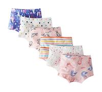 De feuilles Lot de 6 Boxer Bébé Garçon Fille Sous-vêtement Fillette Uni en Coton Motif Imprimé Doux Super et Confortable Enfnant