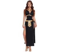 De feuilles Robe de Déesse Romaine avec Cape Blanche Transparente Déguisement Halloween Tenue Antique Divine Grecque Ensemble Costume pour Jeu de Rôle