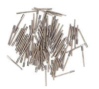 de Fin d'année Extenseur de Tige de Montre, 100pcs Extension de remontage de la Barre de Montre rallonge de Tige de Remontoir de 0,7 mm/0,03 po pour Les réparateurs et h
