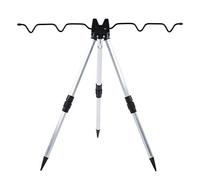 de Fin d'année Support de trépied de Canne à pêche Pliant, 1 pièces 438g Mini trépied de Canne à pêche rétractable, pour Amateur de pêche en mer/pêche fraîche