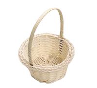 de fleurs - Petit tissé en rotin pour mariage et décoration | PE blanc avec des formes de cœur de cercle ovale, des accessoires de photographie esthétique et un récipient décoratif pour