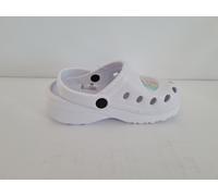 De Fonseca Clogs Frozen Fille Blanc Avec Cinturino Amovible Arrière 2 Cm