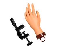 de formation de manucure antidérapant, base de bureau portable pour la pratique des broches, positionnement réglable, matière exclusive, plateforme d ' affichage de broches pour salon de beauté