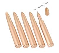 de forme pointue, nouveauté, 0.5mm, écriture lisse, Black | Prise confortable en plastique ABS, séchage rapide pour l ' écriture quotidienne, la prise de notes et la