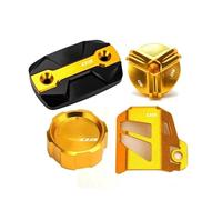 De Frein Bouchon pour MT03 pour MT-03 2015-2024 2023 2022 2021 Moto Avant Arrière Liquide De Frein Cylindre Maître Réservoir Couvercle Bouchon Remplissage D'huile(Yellow)