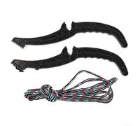 de Frein Ski 1 Paire Plastique pour Robuste de Frein Ski 1 | Plastique pour robuste, résistance à l'abrasion, contrôle accru, sécurité améliorée, design ergonomique