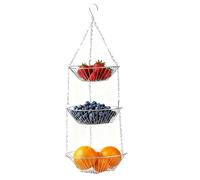 de fruits à 3 niveaux - Organisateur de stockage en fer à économie d'espace, porte-comptoir debout | Organisateur de légumes de de cuisine, support de légumes de cuisine moderne, concept