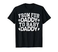 De Fur Daddy à Baby Daddy Annonce de Naissance Père à Venir T-Shirt Graphique avec Valeur