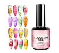 De Gel En Floraison - Gel À Ongles En Marbre De 15 Ml | De Floraison À LED UV | De Base De Ongles | Durable Pour Petite Amie, Femme, Amie, Sœur, Fille