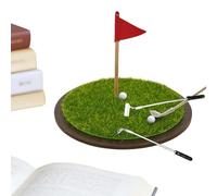 de golf de table pour le bureau et le en intérieur Funny putting | Mini jeu de golf conçu pour une utilisation en intérieur au bureau ainsi que le plateau de table utilisé par les golfeurs