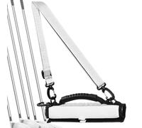 de Golf - de Transport de Golf de Voyage, étui en Cuir résistant à l'usure, léger du Dimanche | Pochette Portable pour 3 à 6 Clubs, Practice, Parcours par 3, Formation exécutive, Voyage en