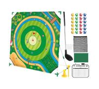 de Golf Extérieur avec Balles Tableau de Score Sac de Rangement | Accessoires de Golf Chipping pour Adultes Golfeurs Interieur Pelouse