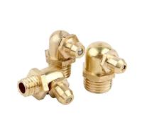 de graisse métriques en laiton - Raccords droits/coudes avec filetage mâle M4-M20 pour graisse(90 Degree,M5x0.8mm-5pcs)